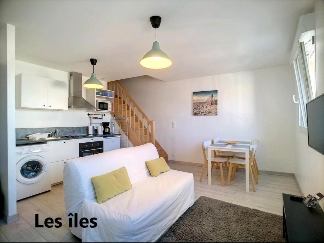 Beau Duplex Et Studio Proche De La Mer ดงวิลล์-เลส์-แบงส์ ภายนอก รูปภาพ